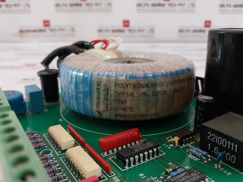 TE2NET-6 21115038 Power Supply Board Module 51VA RSO 857506