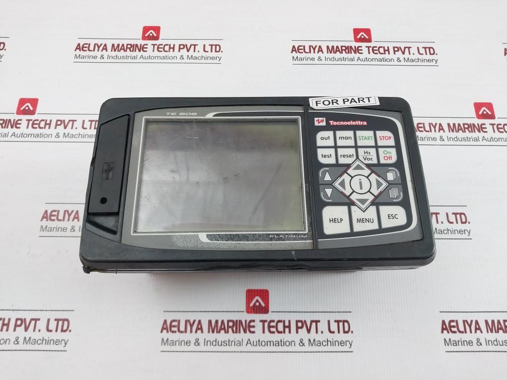 Te 808 Platinum Tecno Elettra 6A, 250 Vac Generator Controller
