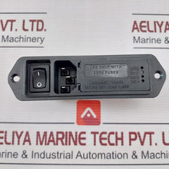 Te Corcom 6Vm4S Power Entry Module 6A 120V 50-60Hz