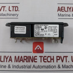 Te Corcom 6Vm4S Power Entry Module 6A 120V 50-60Hz