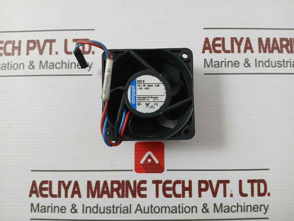 Ebmpapst 622 H Dc Axial Cooling Fan 12V 190Ma