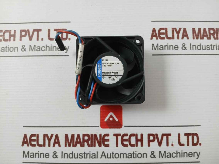 Ebmpapst 622 H Dc Axial Cooling Fan 12V 190Ma