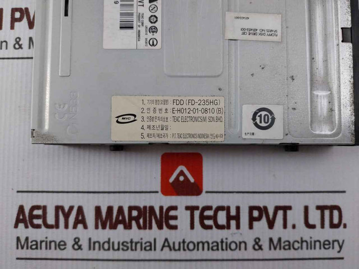 Teac Fd-235Hg Floppy Disk Drive Cbt 193077C2-35