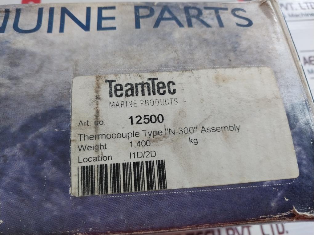 Teamtec 12500 Thermocouple