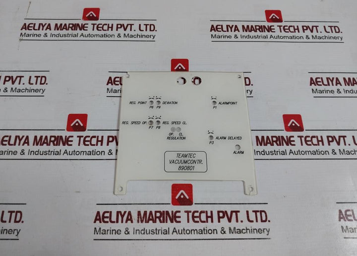 Teamtec 890801 Incinerator Vacuum Control Board Used