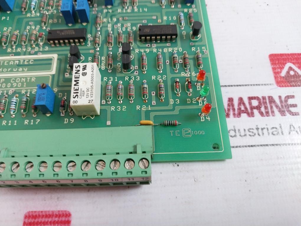 Teamtec 900901 Temperature Control Module Pcb Card