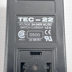 Tec-22 Analog Timer 1.0A 24-240V Ac/Dc