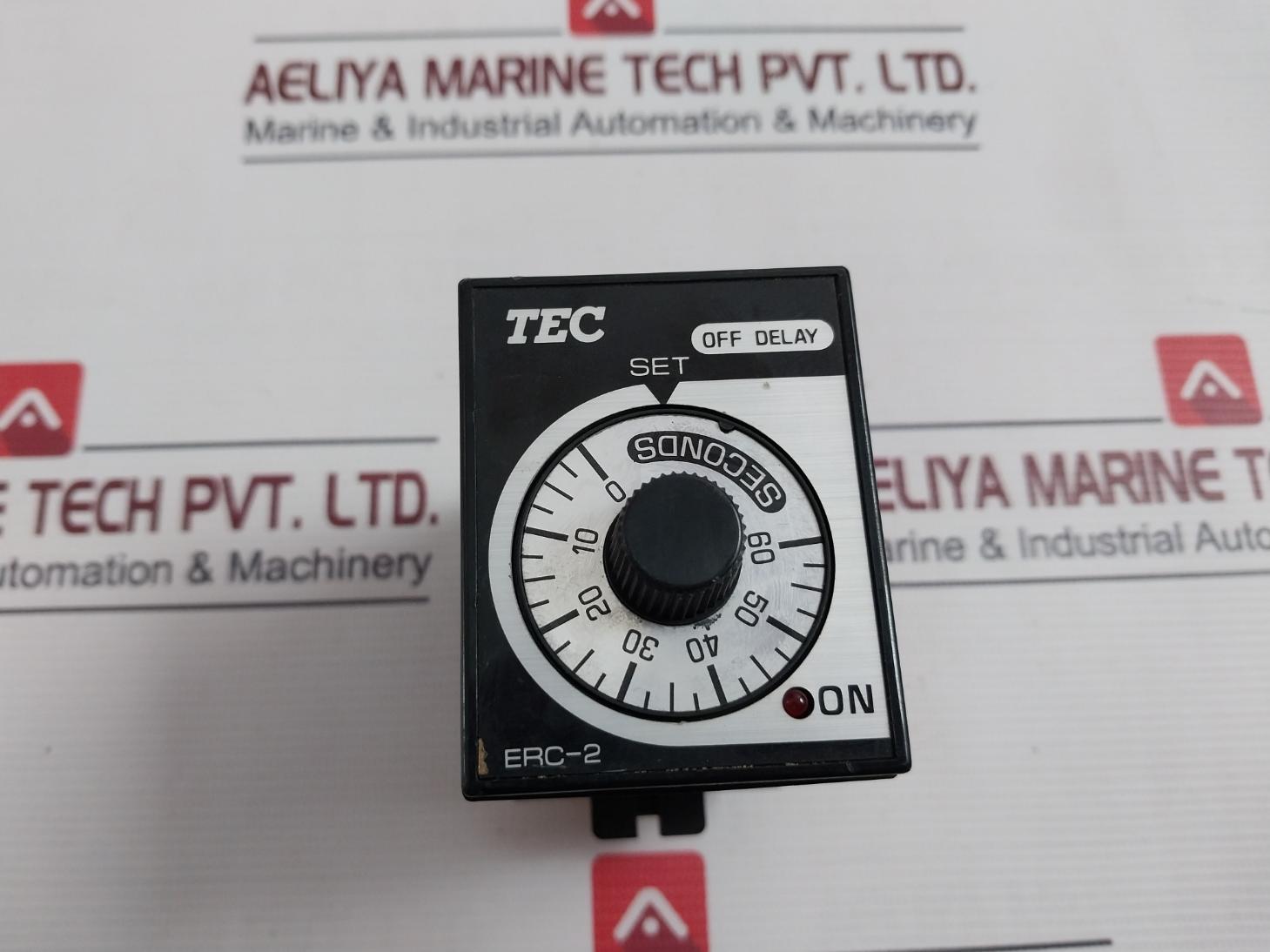 Tec Erc-2101Mxc Time Delay Relay Ac100-110V 50/60Hz 0-60Sec