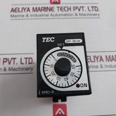 Tec Erc-2101Mxc Time Delay Relay Ac100-110V 50/60Hz 0-60Sec