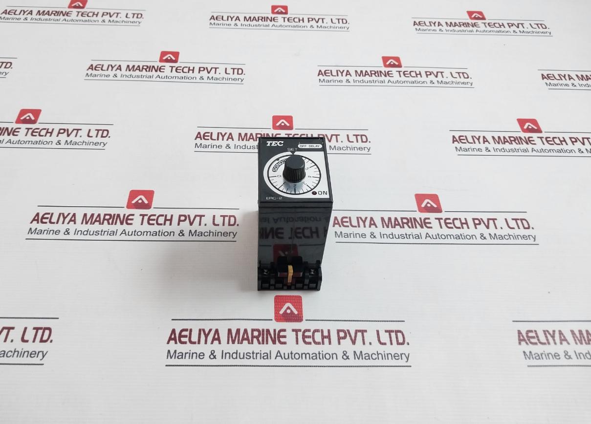 Tec Erc-2106S Xc Time Delay Relay 0-6Sec Ac100-110V 50/60Hz