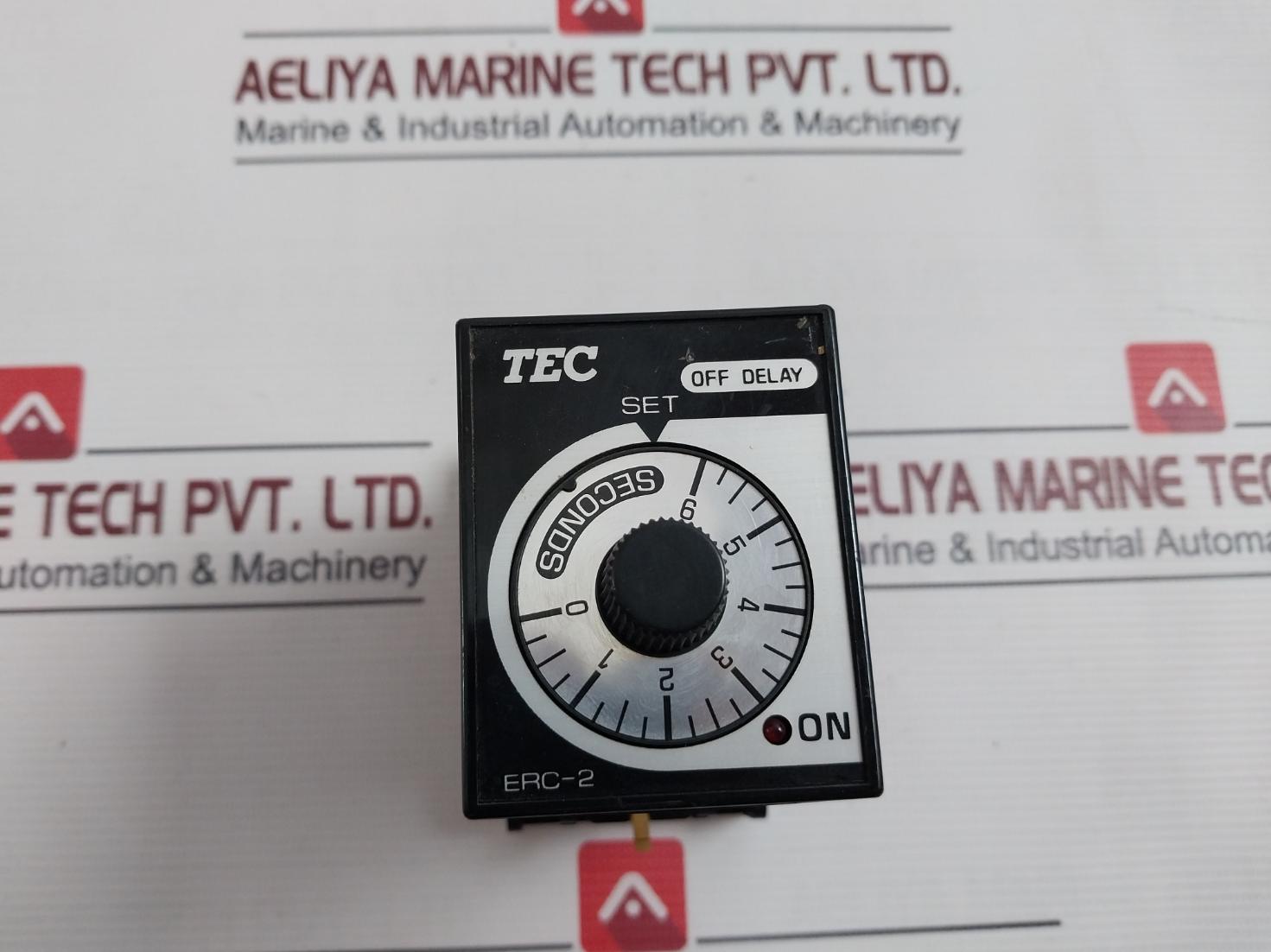 Tec Erc-2106S Xc Time Delay Relay 0-6Sec Ac100-110V 50/60Hz