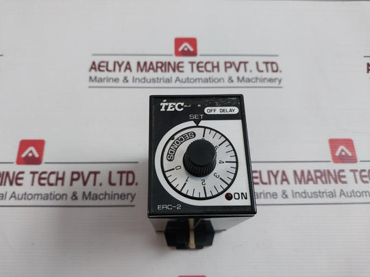 Tec Erc-2106S Xc Time Delay Relay 0-6Sec Ac100-110V