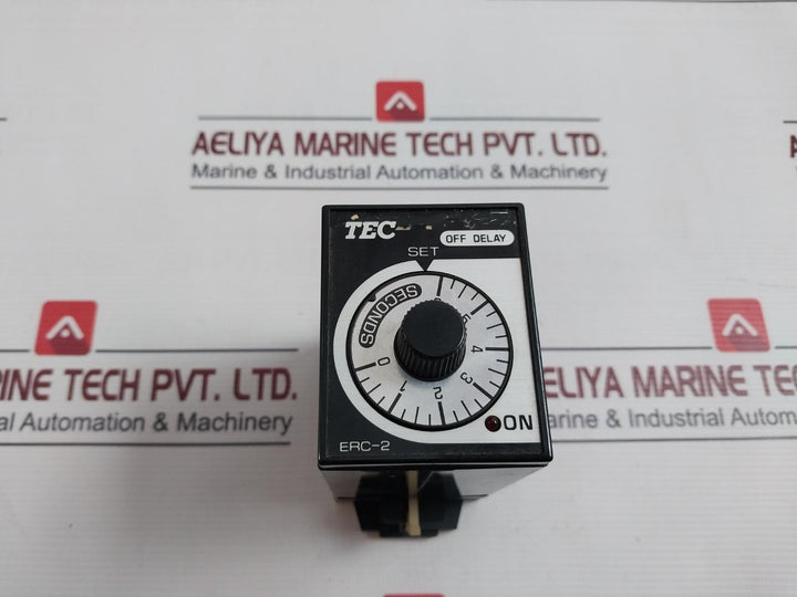 Tec Erc-2106S Xc Time Delay Relay 0-6Sec Ac100-110V