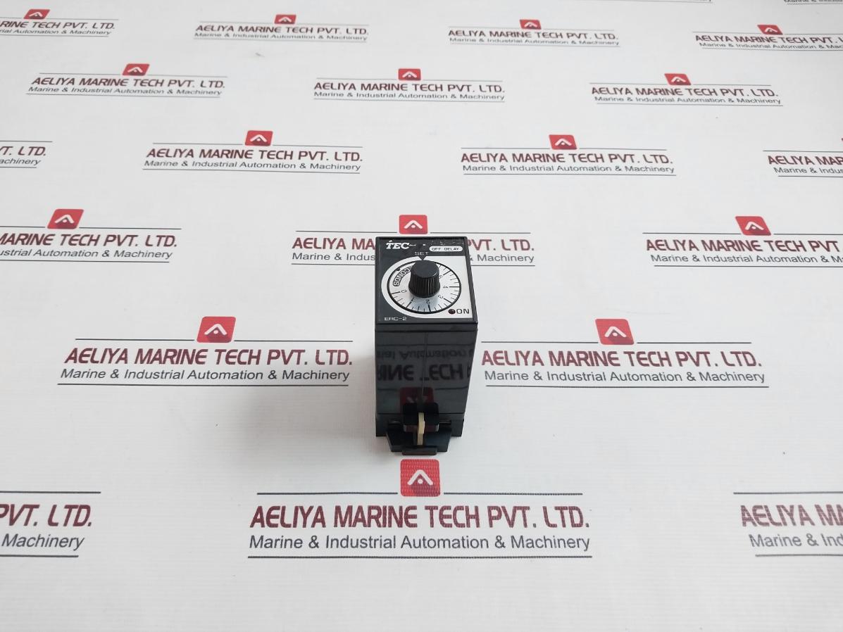 Tec Erc-2106S Xc Time Delay Relay 0-6Sec Ac100-110V 50/60Hz