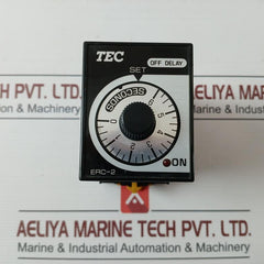 Tec Erc-2106S Xc Time Off Delay Relay With Base 0-6 Sec