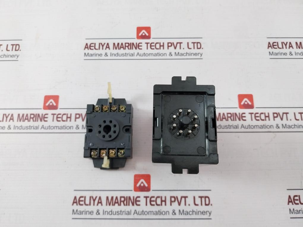 Tec Erc-2106S Xc Time Off Delay Relay With Base Ac 100- 110V 50/60 Hz 3A 250V Ac