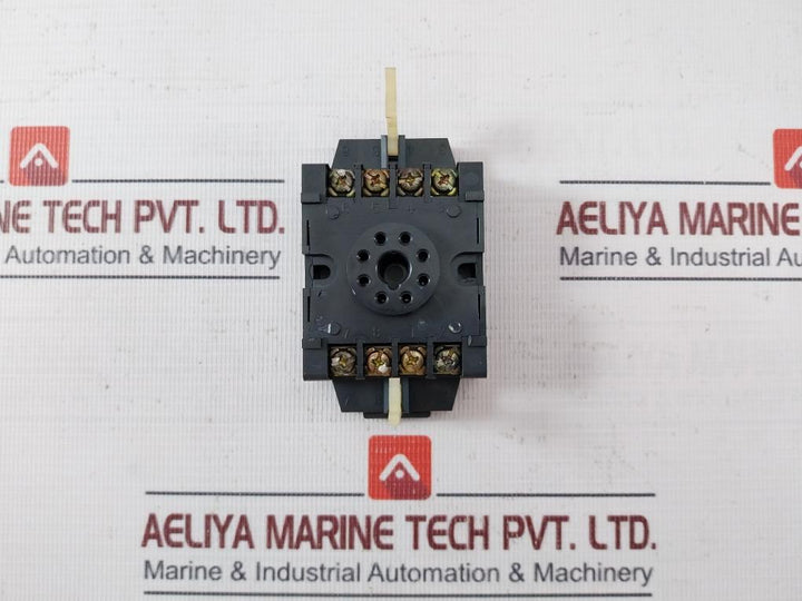 Tec Erc-2106S Xc Time Off Delay Relay With Base Ac 100- 110V 50/60 Hz 3A 250V Ac