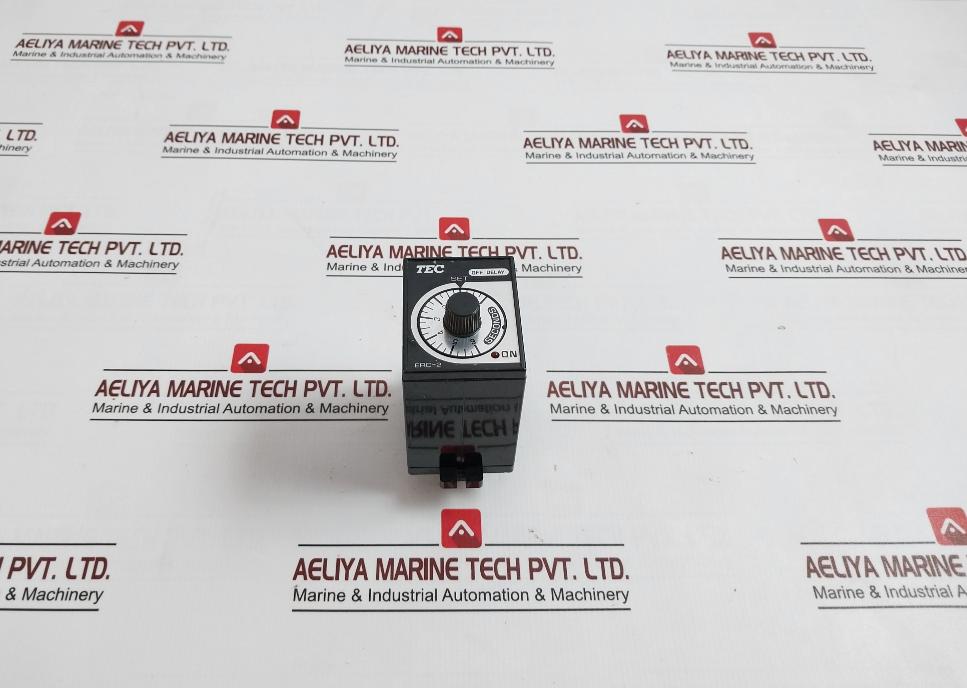 Tec Erc-2 Time Delay Relay Ac 100-110V 50/60 Hz 3A 250V Ac Erc-2106S Xc