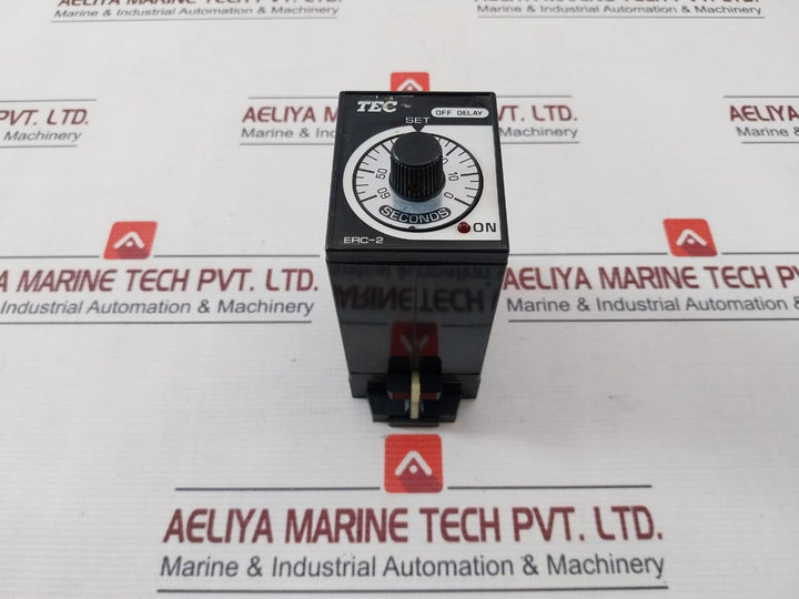 Tec Erc-2 Time Delay Relay Erc-2101Mxc 0-60 Sec 3W