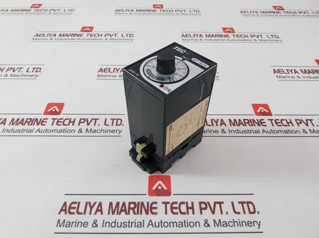 Tec Erc-2 Time Delay Relay Erc-2101Mxc 0-60 Sec 3W
