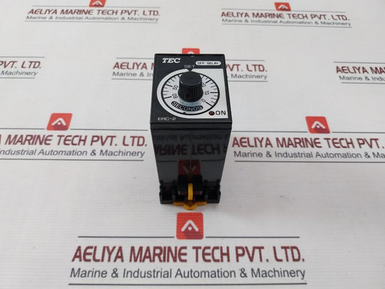 Tec Erc-2 Time Delay Relay Erc-2101Mxc 0 To 60 Sec