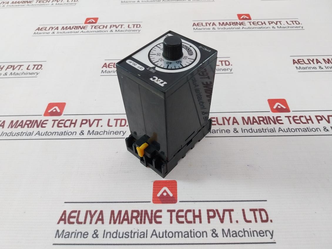 Tec Erc-2 Time Delay Relay Erc-2101Mxc 0 To 60 Sec