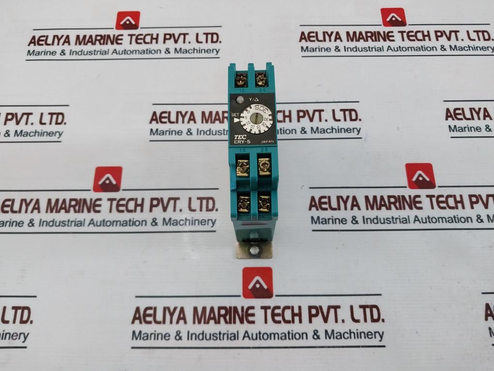 Tec Ery-5130s Star-delta Time Delay Relay 0-30s, 3a 220vac