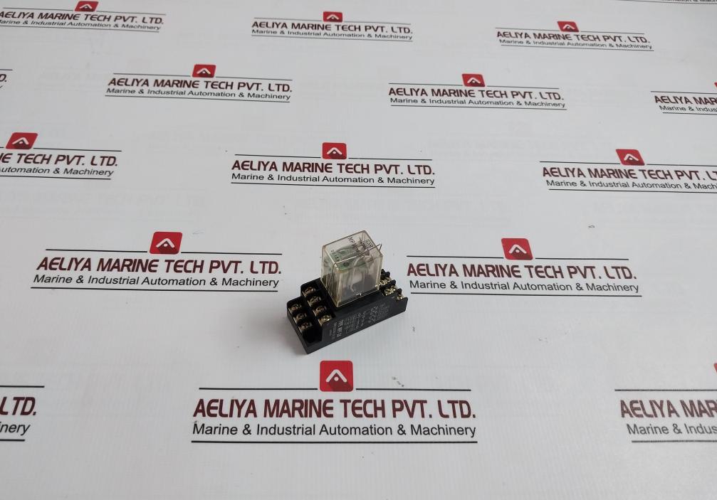 Tec Mpm-100 General Purpose Relay With Base Mpf-24 Dc 12V