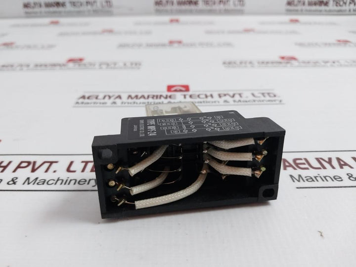 Tec Mpm-100 General Purpose Relay With Base Mpf-24 Dc 12V