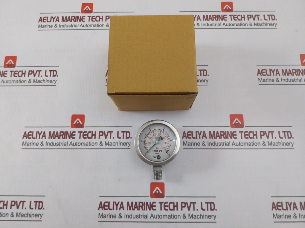 Tec Sis 1106970043 Pressure Gauge 0-1400 Psi
