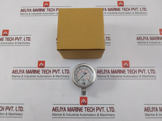 Tec Sis 1106970043 Pressure Gauge 0-1400 Psi