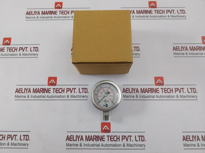 Tec Sis 1106970043 Pressure Gauge 0-1400 Psi
