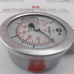 Tec Sis 1106970043 Pressure Gauge 0-1400 Psi