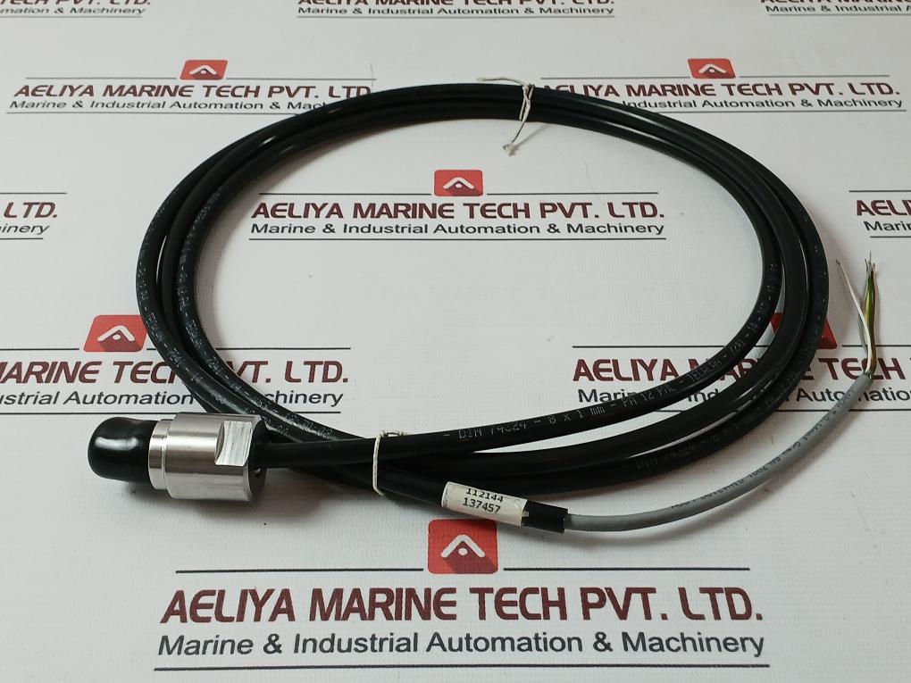 Tecalan Din 74324-8 Tubing 5X0, 14Mm2 Grey Ral7001 Cable 2.7M Sensor Assembly