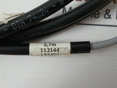 Tecalan Din 74324-8 Tubing 5X0, 14Mm2 Grey Ral7001 Cable 2.7M Sensor Assembly