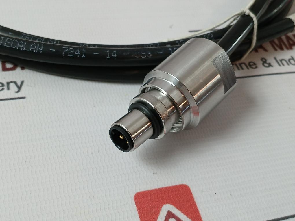Tecalan Din 74324-8 Tubing 5X0, 14Mm2 Grey Ral7001 Cable 2.7M Sensor Assembly