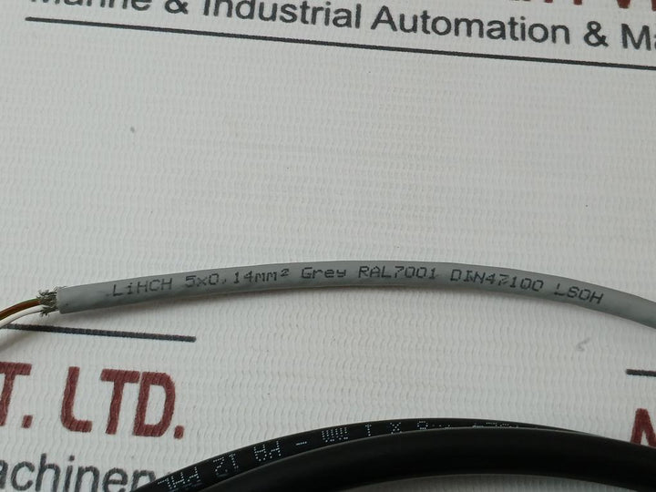Tecalan Din 74324-8 Tubing 5X0, 14Mm2 Grey Ral7001 Cable 2.7M Sensor Assembly