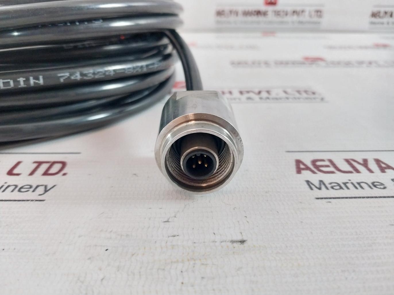 Tecalan Din 74324 Polyamide Tubing W/ Grey Cable Sensor Assembly 5X0.14 Qmm 15M