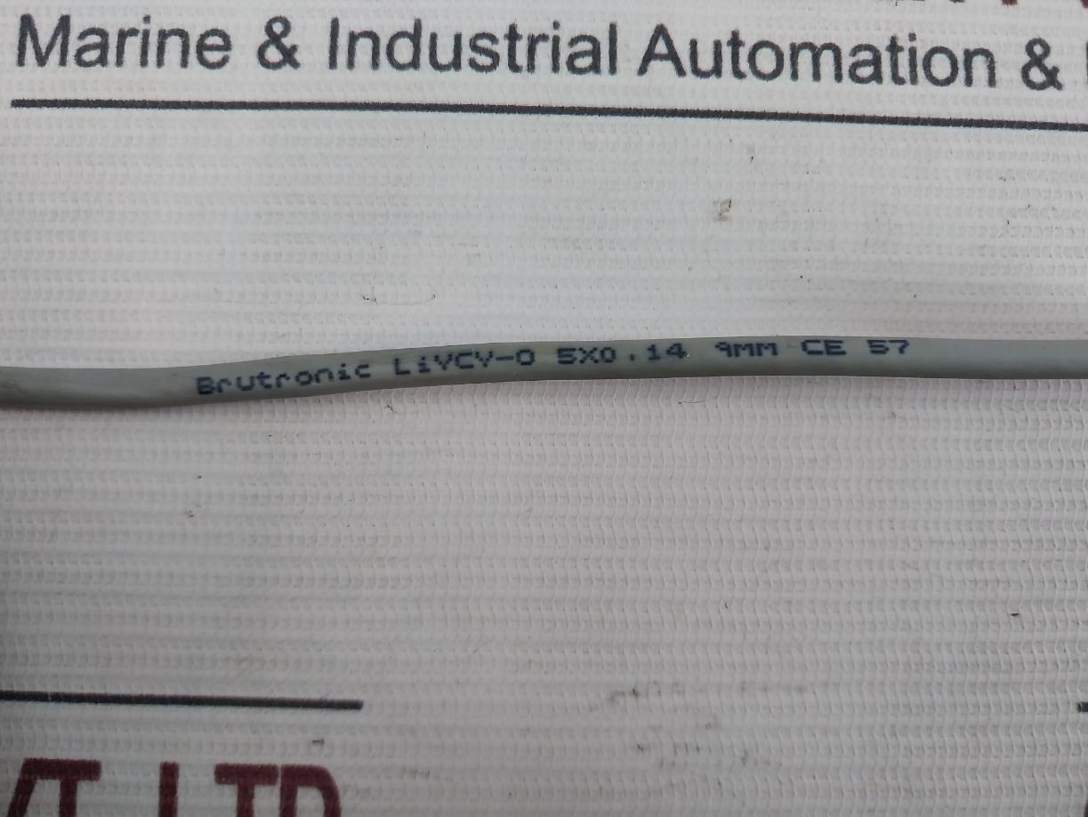 Tecalan Din 74324 Polyamide Tubing W/ Grey Cable Sensor Assembly 5X0.14 Qmm 15M