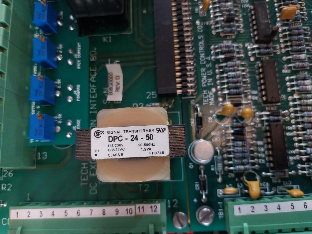Tech Power Controls B07H0000 Reversing Field Supply Rev: E