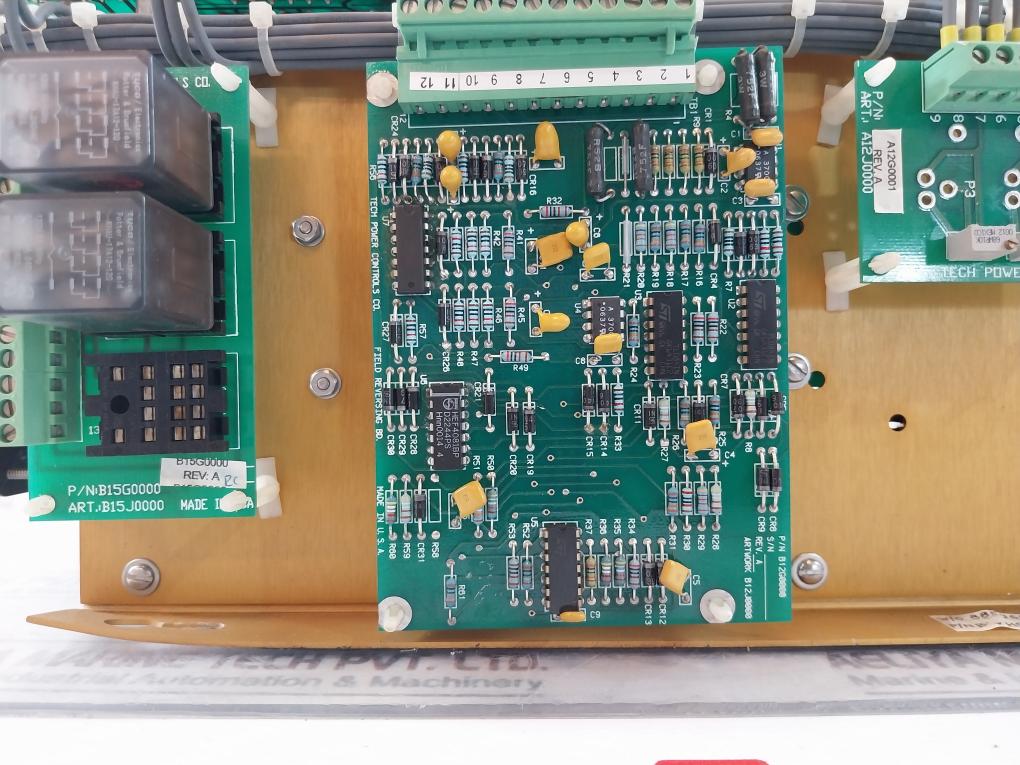 Tech Power Controls B07H0000 Reversing Field Supply Rev: E