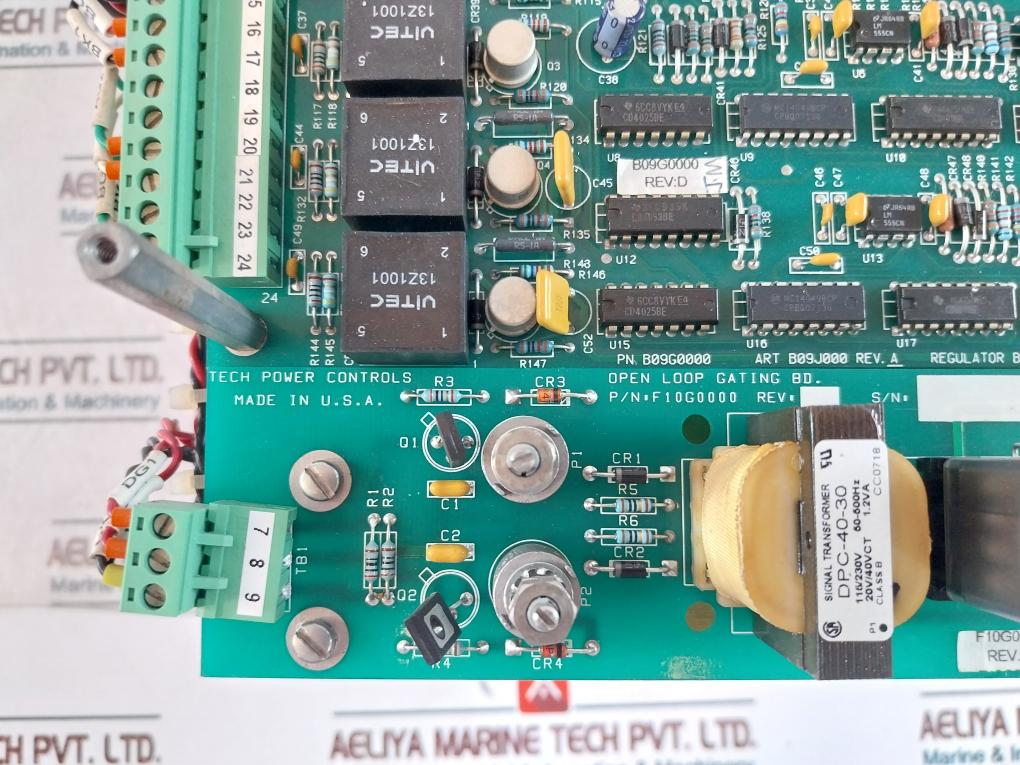 Tech Power Controls B07H0000 Reversing Field Supply Rev: E