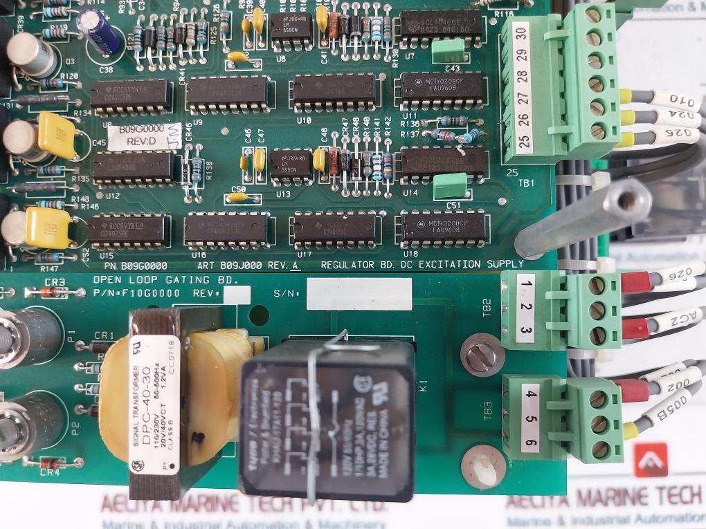 Tech Power Controls B07H0000 Reversing Field Supply Rev: E