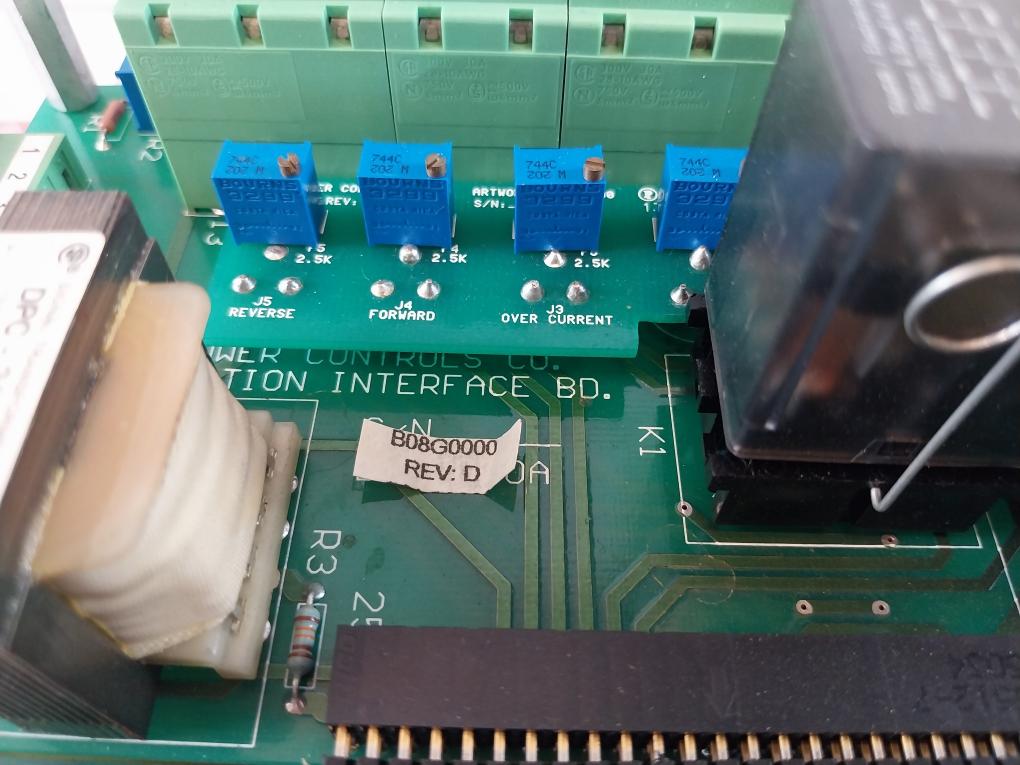 Tech Power Controls B07H0000 Reversing Field Supply Rev: E