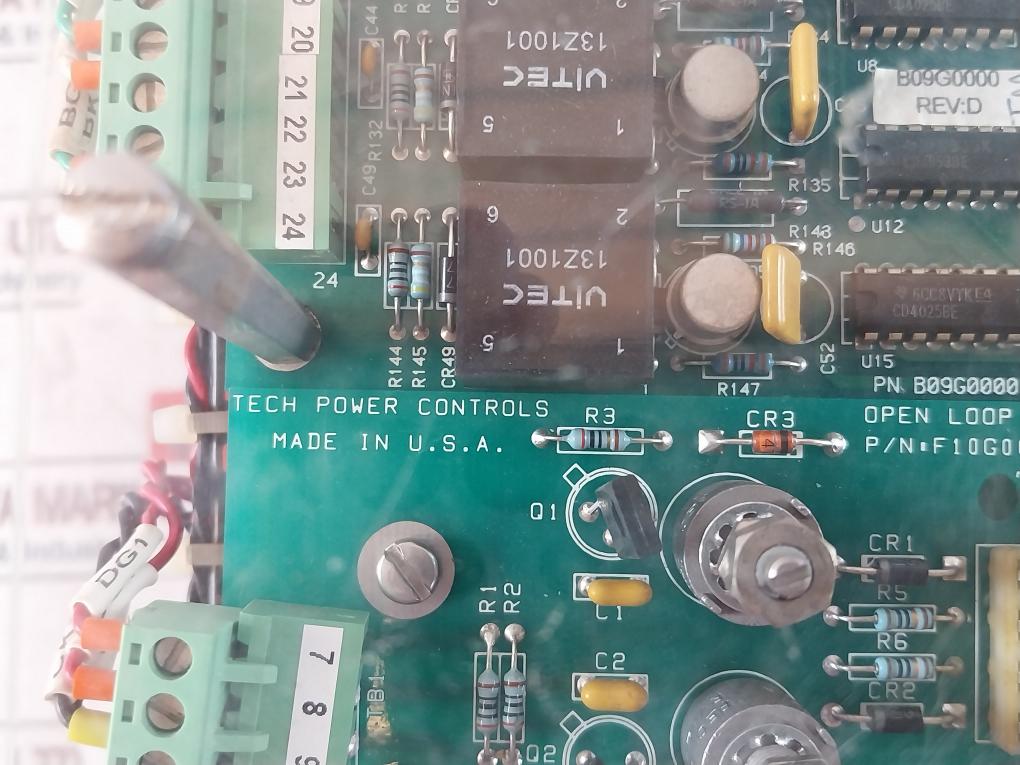 Tech Power Controls B07H0000 Reversing Field Supply Rev E