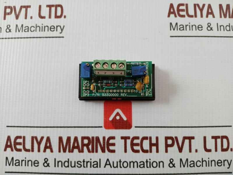 Tech Power Controls Digital Panel Meter B33G0000