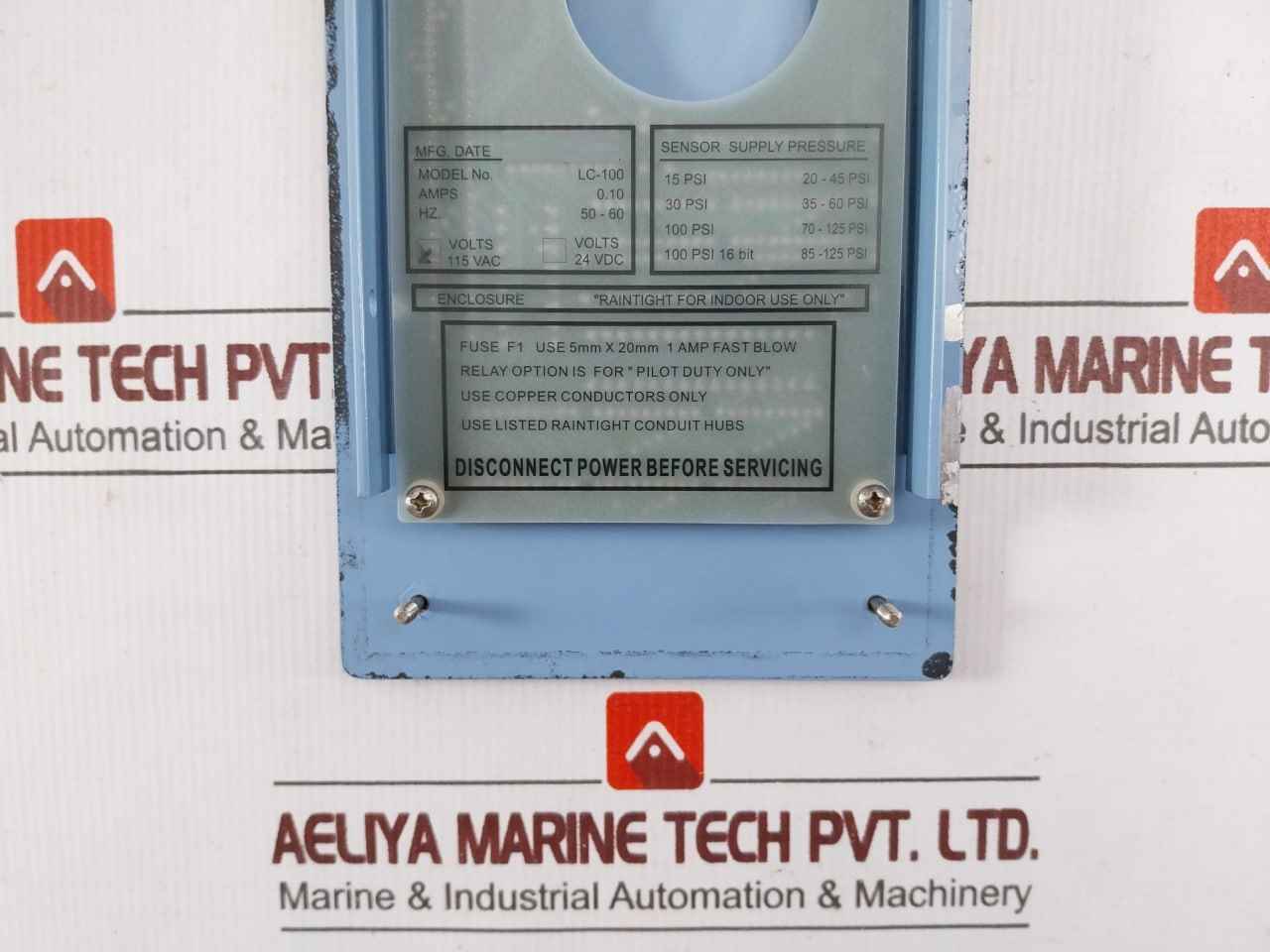 Technical Marine Service Lc-100 Levelcom 100 Tank Level Indicator 115Vac