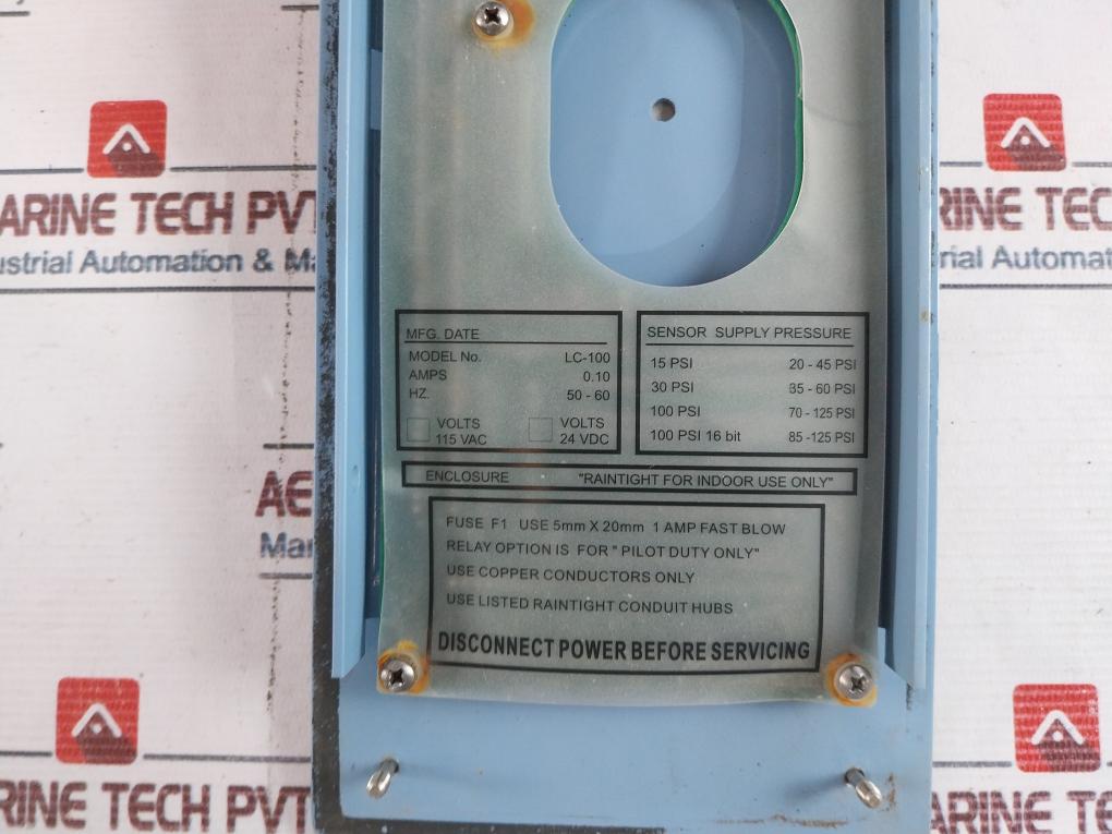 Technical Marine Service LC-100 Liquid Level Computer Ver 2.95