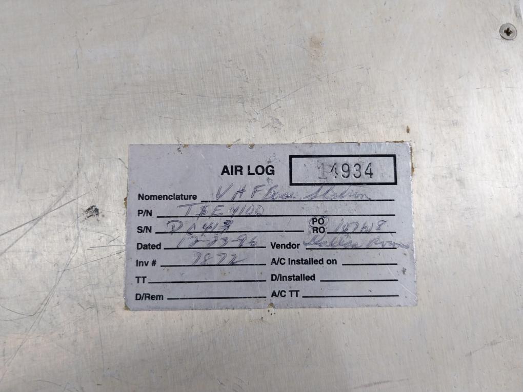 Technisonic Til-92-sc Single Channel Vhf/Am Transceiver Tsc-4100