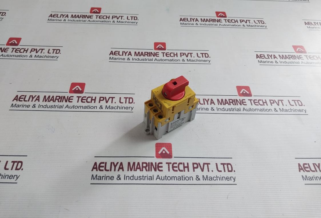 Technoelectric Sd1-040-rr 3 Phase Disconnect Switch 40A 600V Ac